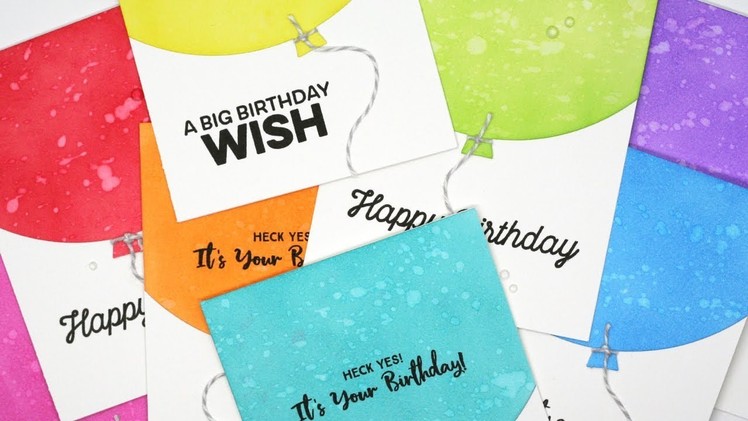 How to Create Quick & Easy Birthday Cards