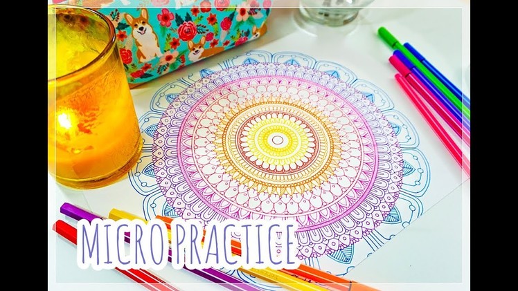 How To Draw An Easy Mandala | Step By Step (Detail Work)