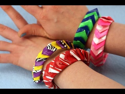 How to Make a Duct Tape Fishscale Bracelet - Another Way Back Wednesday | Sophie's World