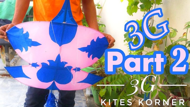 How to make a Kite - 3 Githi Patang - PART 2 - Kites Korner