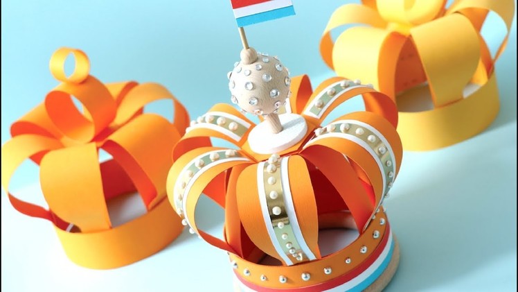 How to Make a Paper Crown for Birthday | Kingsday | Celebration!