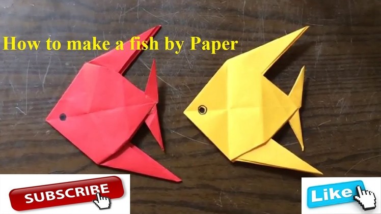 How to make a paper fish