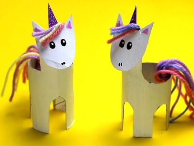How to Make a Paper Roll Unicorn | Fun kids craft