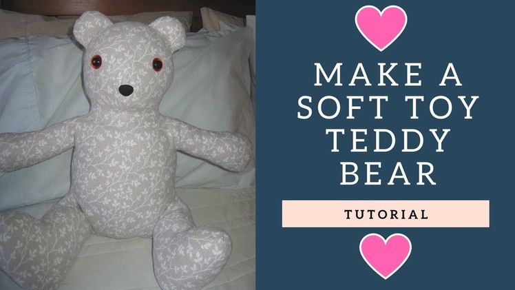 How to Make a Soft Toy Bear - Simplicity 8044