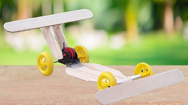 How to make a wooden Racing car