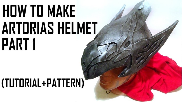 How to make Artorias helmet. Dark Souls tutorial. Part 1