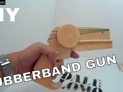 How to Make Batman Rubber Band Gun | DIY Costume Prop #1805