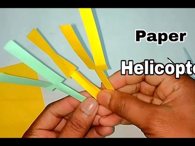 How to Make Paper Helicopter DIY