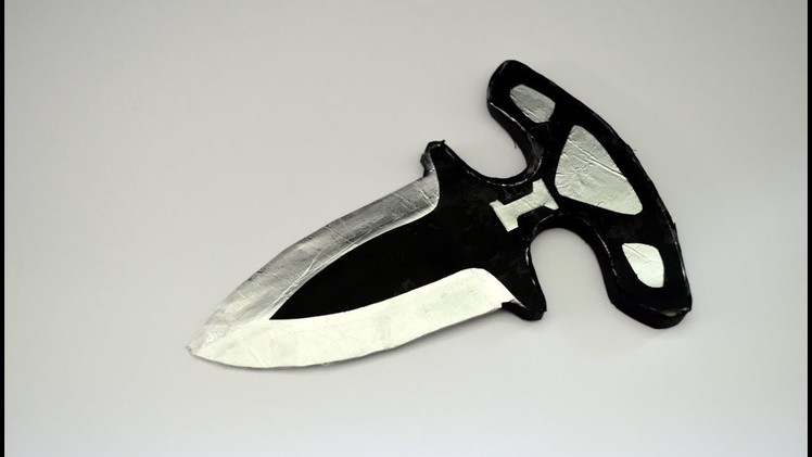 How to make paper Shadow Daggers - CS:GO paper knife