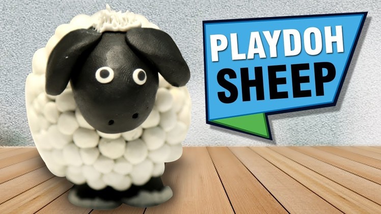 How To Make Play Doh Sheep | DIY Animals Crafts | Play Doh Animals For Kids | Easy DIY Crafts