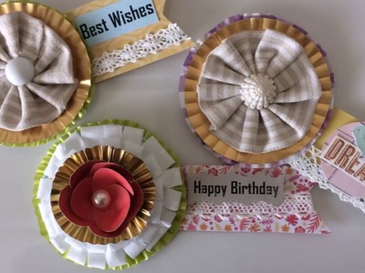 How to Make Rosette Gift Toppers