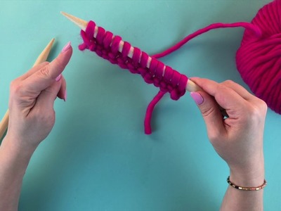 Learn to Knit: The Knit Stitch