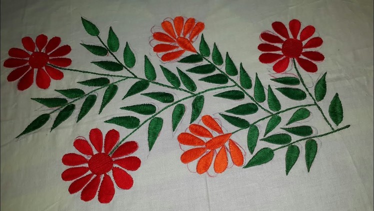 New bed sheets design I Embroidery design l Lati design