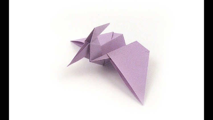 Origami Dinosaur Pterodactyl - easy origami - How to make an origami Pterodactyl