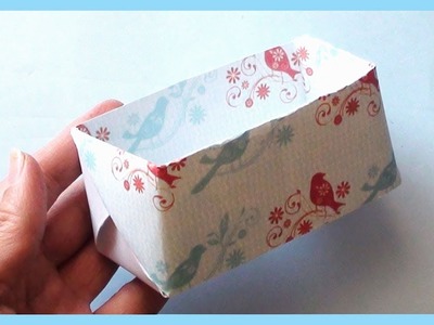 Origami Pen & Pencil Holder | How to make Paper Box