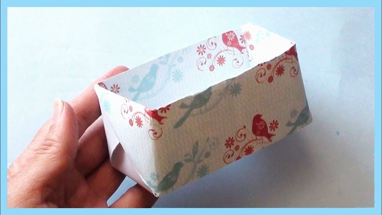 Origami Pen & Pencil Holder | How to make Paper Box