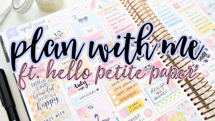 Plan With Me - ft. Hello Petite Paper