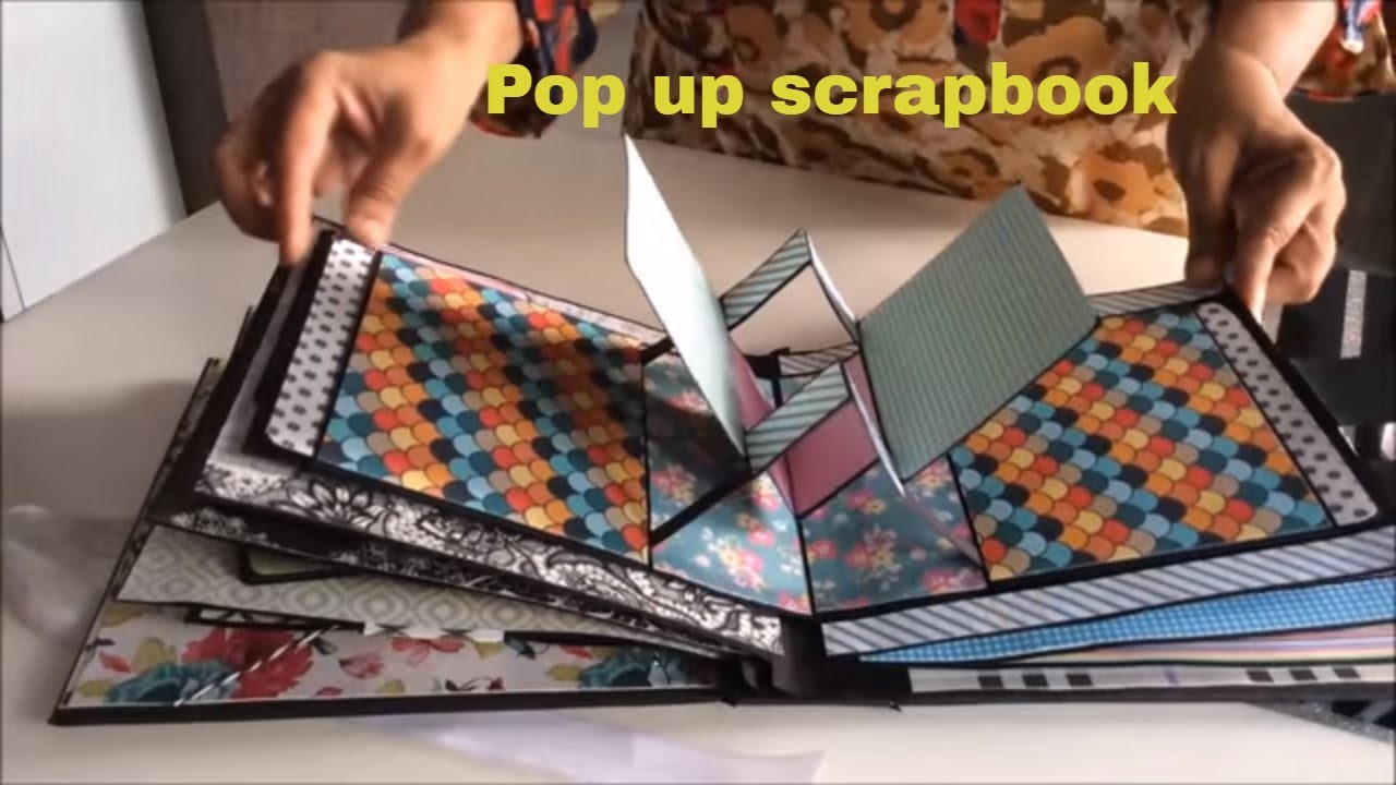 Pop Up Scrapbook Ideas.diy: Cutest Birthday Scrapbook Ideas