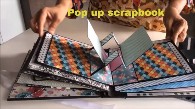 Pop up scrapbook Ideas.DIY: Cutest Birthday Scrapbook ideas| Handmade  scrapbook for someone special