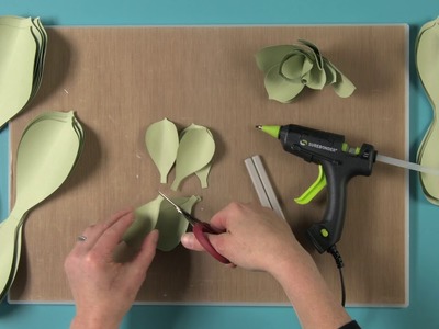 Step-By-Step Large Paper Succulent DIY From David Tutera Collection | Sizzix