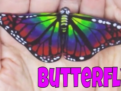 WOW! How to Make a Beautiful Butterfly Shrinky Dinks Necklace