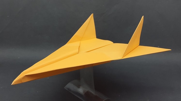 Best Origami Paper Jet Plane - Easy Paper Fighter Jet Airplane