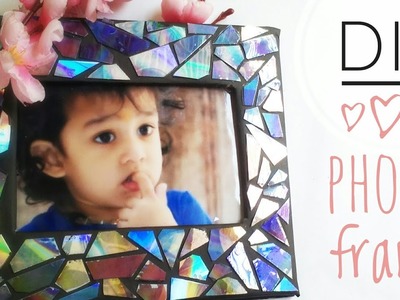Best Out Of Waste CDs | DIY Photo Frame | by BOW Crafts