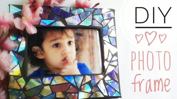 Best Out Of Waste CDs | DIY Photo Frame | by BOW Crafts