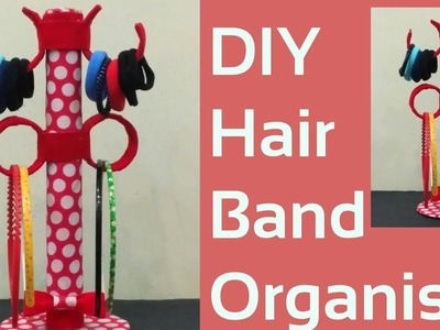 Best Out of Waste || DIY Hairband Organiser ||