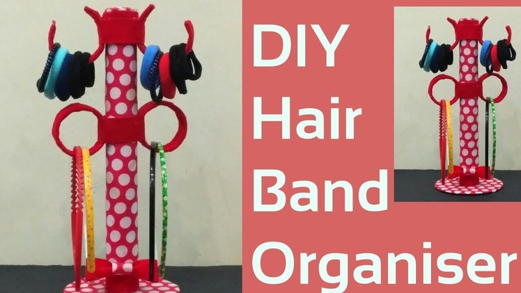 Best Out of Waste || DIY Hairband Organiser ||
