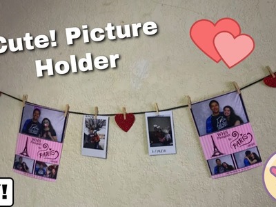 DIY - Cute! Couple Picture Hanger