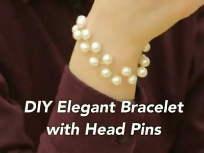 Diy Designer pearl zig zag bracelet || party wear bracelet || trendy & stylish pearl bracelet||