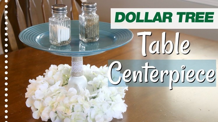 DIY Farmhouse Table Centerpiece | Dollar Tree Farmhouse Decor