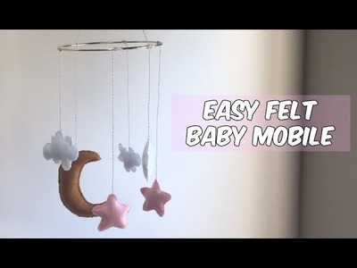 DIY FELT BABY MOBILE