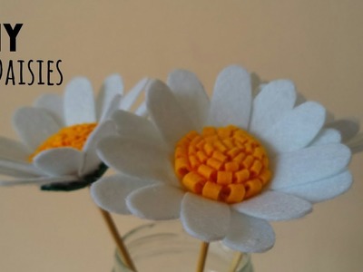 DIY: Felt Daisies | My Crafting World