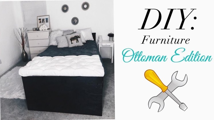 DIY furniture | Ottoman edition: Room Decor Ideas