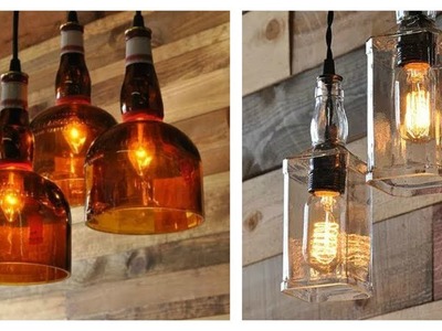 DIY HANGING MASON JAR LIGHT. LANTERN