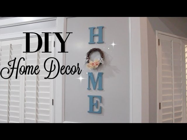 DIY HOME DECOR | CHEAP & EASY | DOLLAR TREE