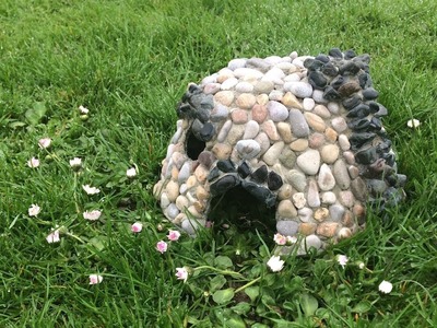 DIY How To Make a Miniature Stone Garden Fairy House