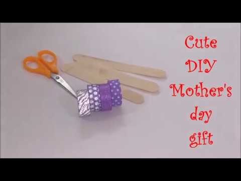 DIY mother's day gift | ice cream stick photo frame super easy