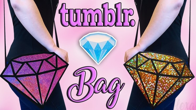 ????DIY: Reversible Diamond Bag || Tumblr. Style????
