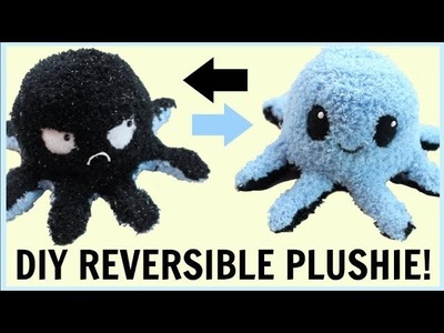 DIY Reversible Octopus Plushie! (inspired by TeeTurtle)