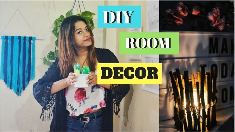 DIY ROOM DECOR | EASY + AFFORDABLE + CUTE | Inspired by Pinterest |2018