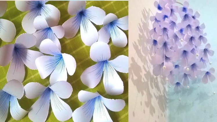 DIY Simple Home Decor - Hanging Flowers 1- Handmade Decoration