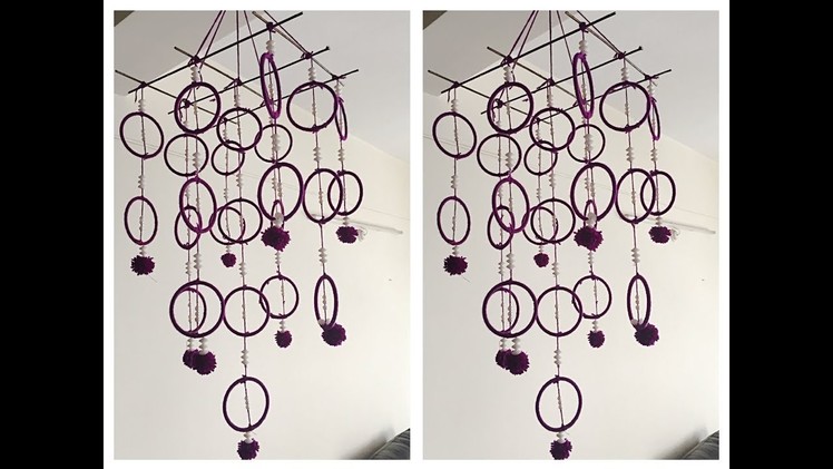 DIY:Wind Chime with old bangles|Best reuse of old bangles|old glass bangles crafts