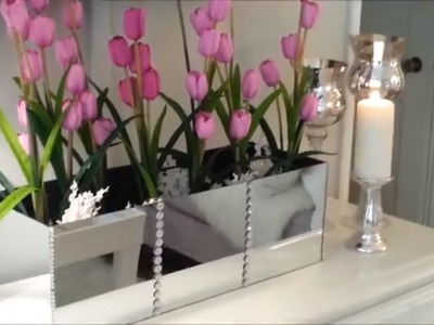 Flower Mirror Box | Dollar Store DIY