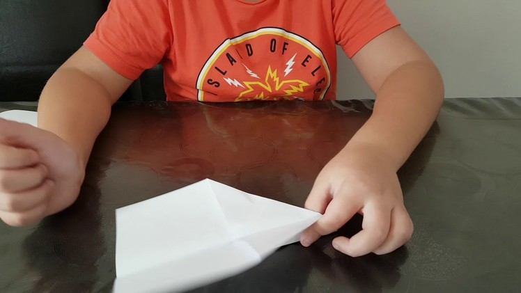 How to make a paper airplane that flys long range and how to make a paper boat that swims on water.