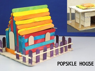 How to Make Easy Popsicle House #29 | DIY & Crafts for Kids