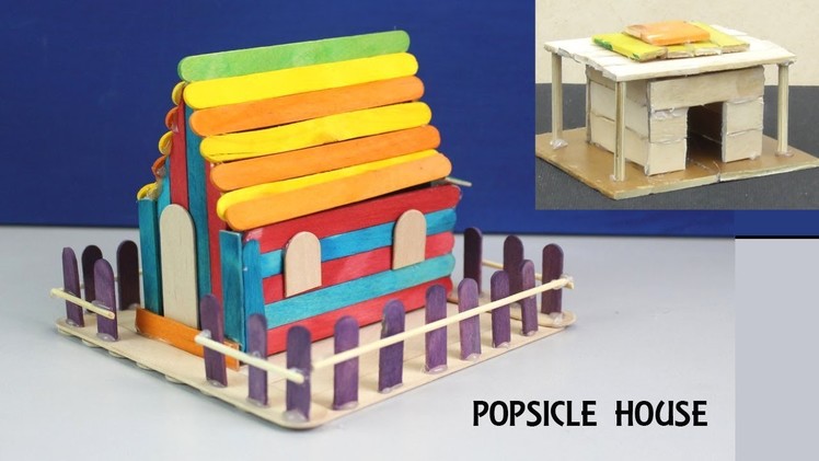 How to Make Easy Popsicle House #29 | DIY & Crafts for Kids