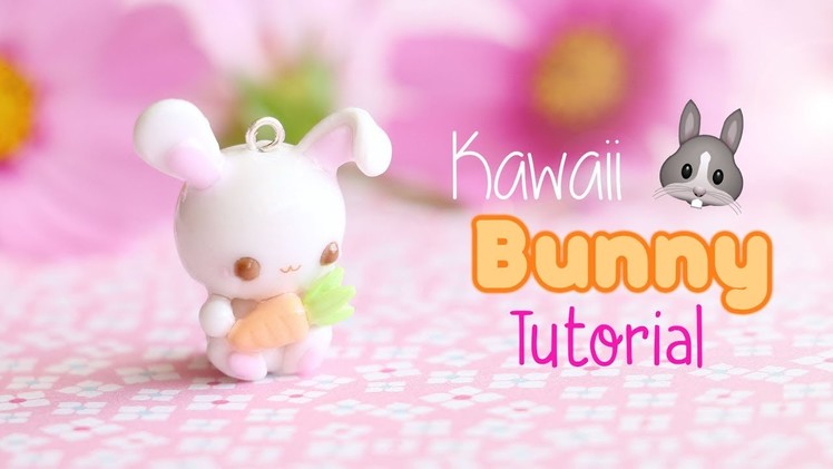 Kawaii Bunny with Carrot│Polymer Clay Tutorial